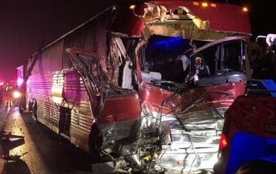 Christian band praises God after they escaped tour bus crash unharmed