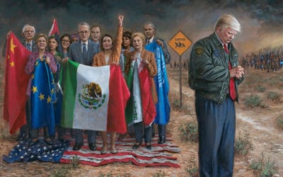 Jon McNaughton shares National Emergency Painting